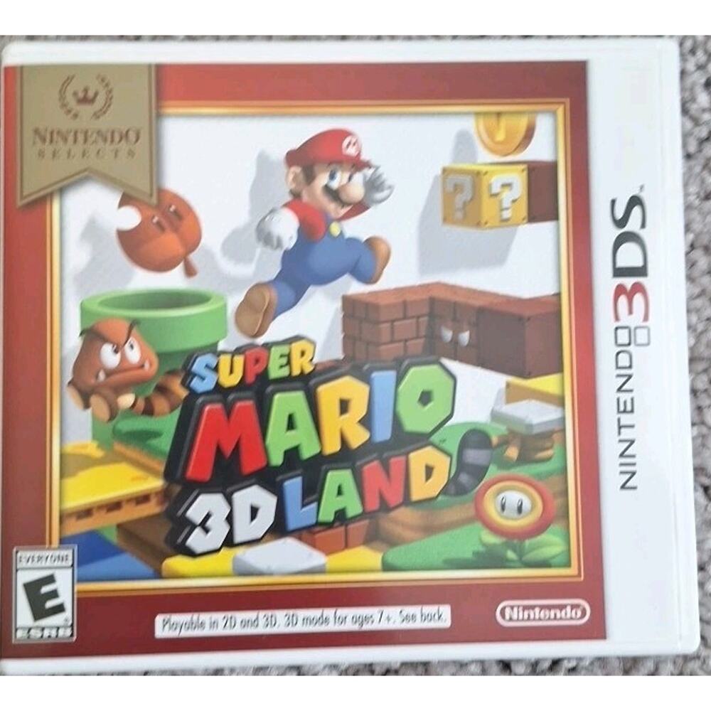 Super Mario 3D Land Nintendo 3DS CIB Tested Works